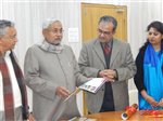 BSDMA Calendar Released by Honourable Chief Minister Of Bihar Shri.Nitish Kumar.Patna(Bihar) 22-01-2016