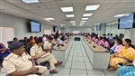 अग्निप्रवण बस्तियों और झुग्गी झोपड़ियों में विशेष जागरूकता व बचाव कार्यों पर हुई चर्चा ।